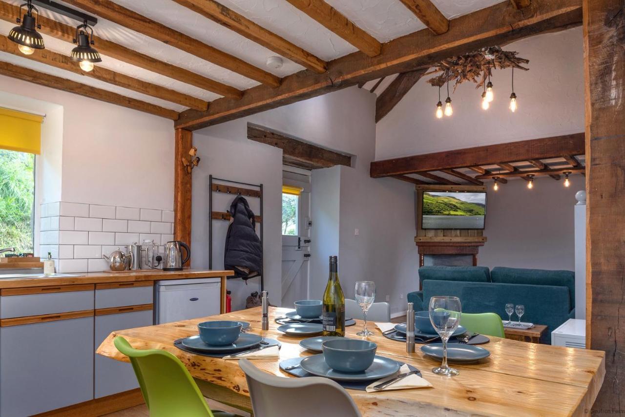 Bryn-crug The Barn At Geufron Farm - Dog Friendly - Nr Tywyn 빌라 외부 사진
